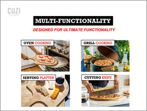 Cuzi Gourmet - 4 Piece Pizza Stone Set