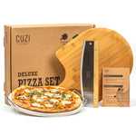 Cuzi Gourmet - 4 Piece Pizza Stone Set